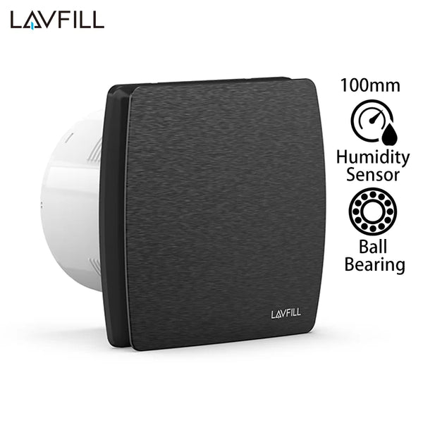 2023 230V Duct 4" 100MM  Timer Humidistat Smart  Shower Toilet