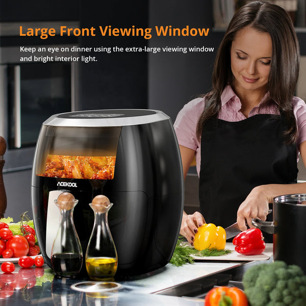Air Fryer, 8QT Airfryer Oven with Viewing Window