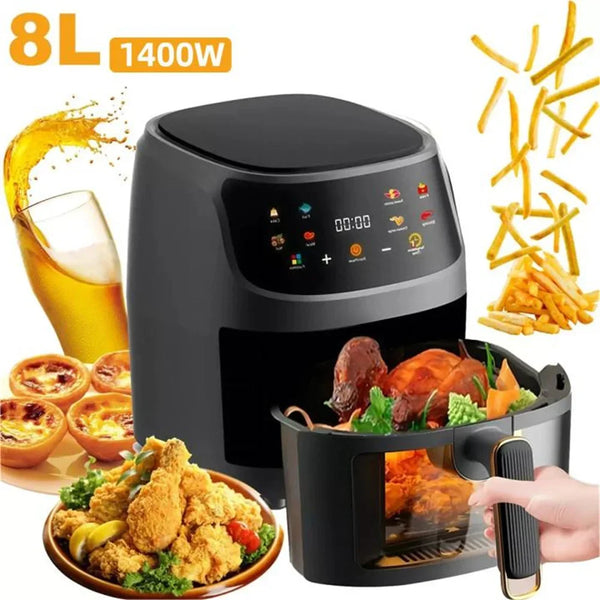 LCD screen Air Fryer  8L
