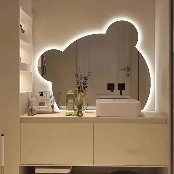 Modern Creative Dressing Mirror with Led Light