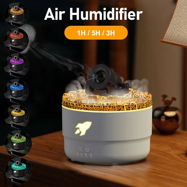 Creative Aromatherapy Machine Volcanic Crack Light